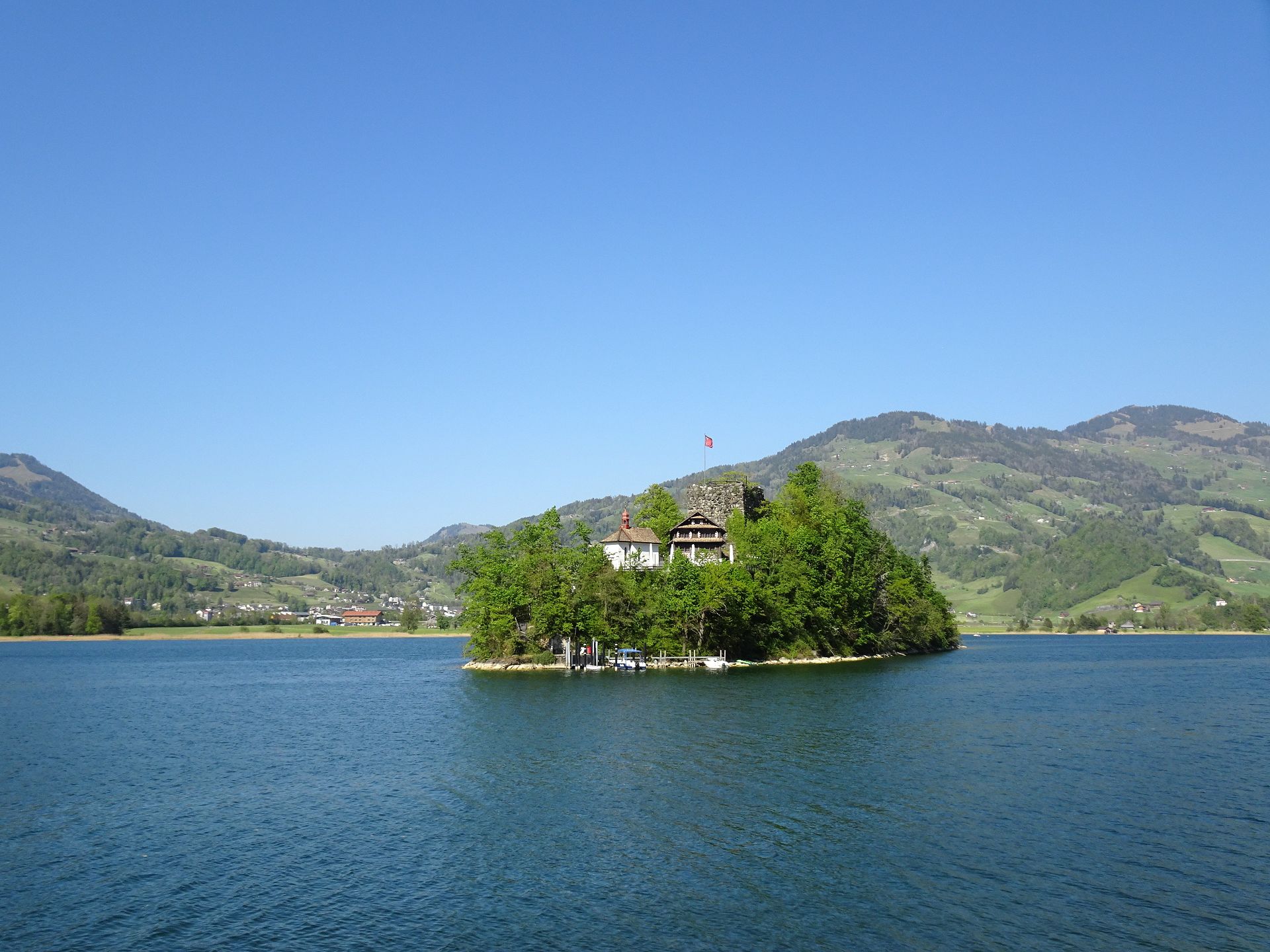 Schwanau Island, Schwyz